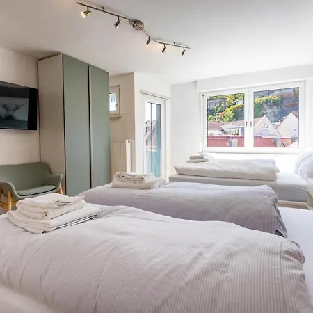 Appartement Mit Balkon Und Festungsblick Wurtzbourg